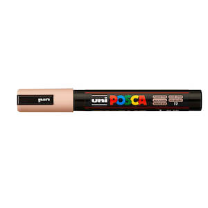 Uni Posca Marker 1.8-2.5mm Med Bullet Powder Pink PC-5M