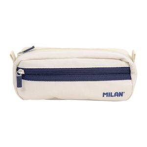 Milan: Milan Rectangular 2 Zip 1918 Series Pencil Cases