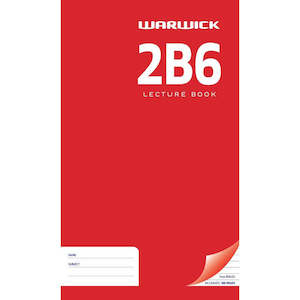 Warwick Lecture Book 2b6 94 Leaf Ruled 7mm 330x205mm