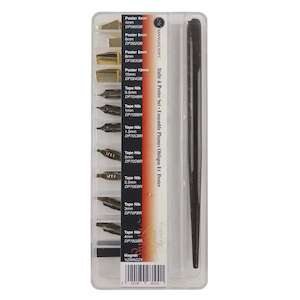 Manuscript: Manuscript Leonardt Dip Nib Italic & Poster Set