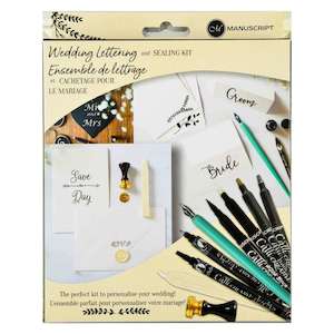 Manuscript Wedding Lettering & Sealing Kit