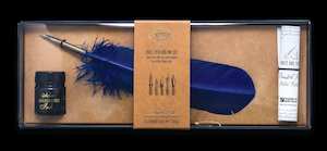 Manuscript Heritage Quill Pen And Ink Set