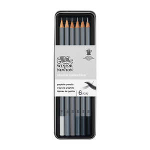 Winsor Newton: Winsor & Newton Studio Graphic Pencils Set of 6