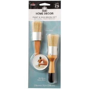 New Arrivals: FolkArt Small Paint And Wax Brush Set