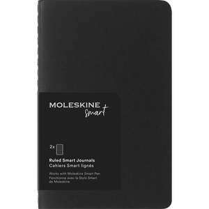 Moleskine Smart Cahier Journal Pocket Ruled Black Pack 2