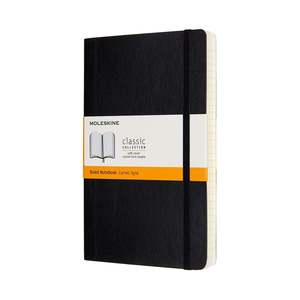 Moleskine: Moleskine Notebook Expanded Large Black Soft Cover Ruled
