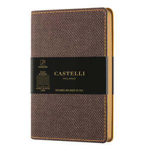 Castelli A5 Ruled Harris Notebooks