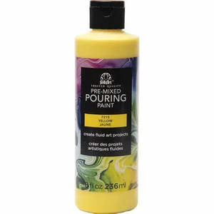 Clearance: FolkArt Pouring Paint 8oz Yellow