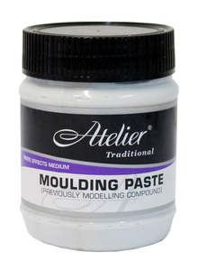 Paints Painting Accessories Mediums: Atelier Medium 500ml Moulding Paste