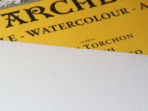 Arches Watercolour Natural White 113x914cm 300gsm Rough Roll