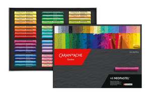 Drawing Sketching And Calligraphy: Caran D'ache Neopastel Artist Oil Pastel Set of 48