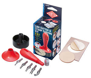 Essdee 3 in 1 Lino/Stamp Carving Kit
