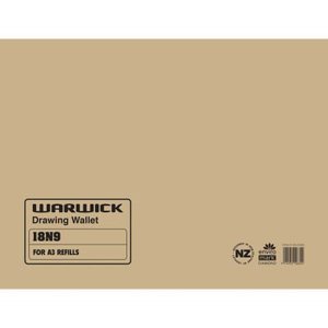 Warwick Drawing Wallet 18n9 Size A3