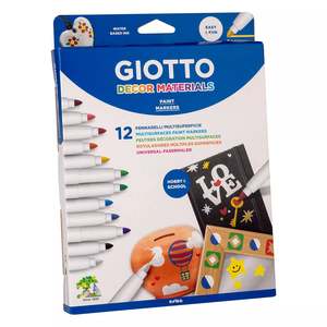 Markers: Giotto Decor Markers Set Of 12