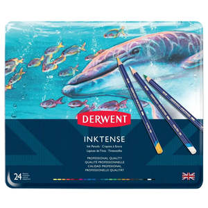 Derwent: Derwent Inktense Pencils Set of 24