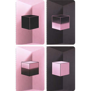 New Arrivals: Moleskine LE Blackpink Cahier Journals Set 4 Plain (Pkt)
