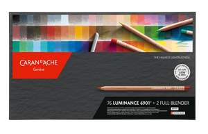 Caran D'ache Luminance 6901 Colouring Pencil Set of 76