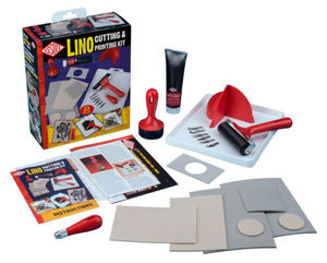 Printmaking Screen Printing Block Printing: Essdee Lino Cutting And Printing Kit