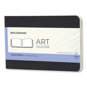 Moleskine Art Cahier Black Pocket Sketch Album