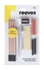 Reeves: Reeves Artist Sketching Pencils Set Of 13