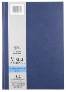 Winsor Newton: Winsor & Newton Watercolour Hardbound 300gsm 20 sheet Visual Journals