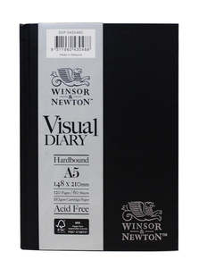 Winsor & Newton Hardbound 110gsm 60 Sheet Visual Diaries