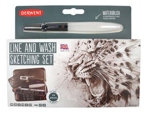 Derwent: Derwent Line & Wash Sketching Set