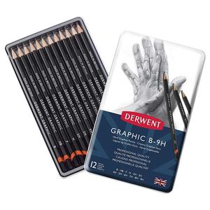 Derwent: Derwent Hard Graphic Pencils Tin Of 12