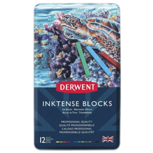 Derwent Inktense Blocks Tin of 12