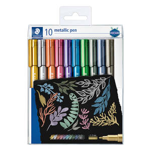 Staedtler: Staedtler Metallic Pen Wallet of 10