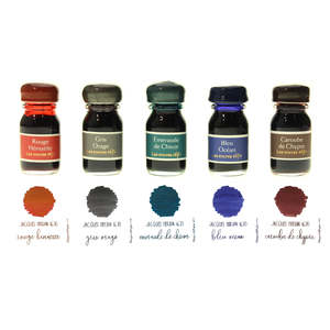 Paints Painting Accessories Mediums: Jacques Herbin 1670 Ink 10ml - Pack Of 5