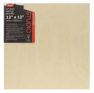 Jasart Studio 3/4 Thin Edge Artist Board - Pack of 6