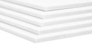 Display Surface Supplies: Jasart 5mm Value Pack White Foamboard Pack Of 5