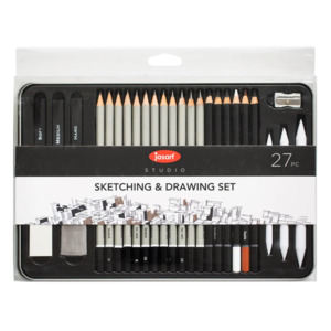 Jasart Studio Sketching & Drawing Set of 27