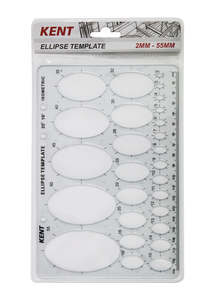 Paper Craft Stamping: Kent Ellipse Template