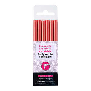 Paper Craft Stamping: Jacques Herbin Wax Gun Sticks Pearly Pack Of 6