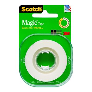 Paper Craft Stamping: Scotch Magic Tape 205l Refill Roll 19mmx22.8m