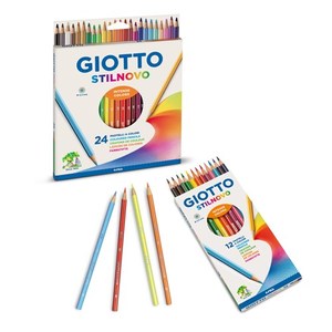 Kids Art Craft Learning: Giotto Stilnovo Coloured Pencils