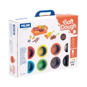 Kids Art Craft Learning: Milan BBQ Time Soft Dough Play Kit