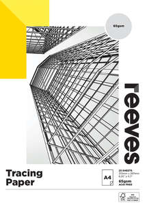 Reeves Tracing 65gsm 25 Sheet Pads