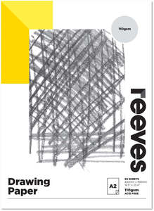 Reeves Drawing 110gsm 50 Sheet Pads
