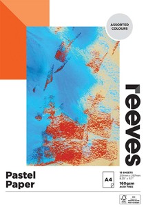Reeves: Reeves Pastel 160gsm Assorted Paper Pad