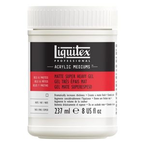 Liquitex: Liquitex Matte Super Heavy Gel Acrylic Mediums