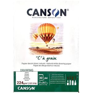 Canson: Canson "C" à grain 224gsm 30 Sheet Pads