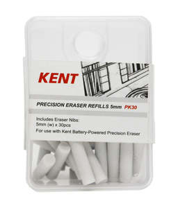 Kent: Kent Precision Eraser Refills 5mm 30 Piece