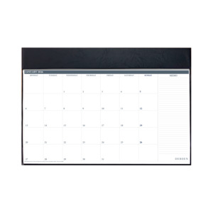 Debden Desktop Planner 382x540mm Month to View PVC 2026