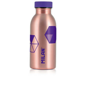 Back To School: Milan 350ml Copper Series Lilac Stainless Steel Isothermal Bottle