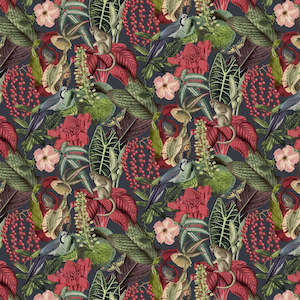 Instock Wallpaper: Amazon Reverie Wallpaper - Red Multi - Discontinuing