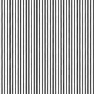 Closet Stripes Wallpaper - Black & Off White