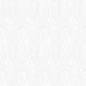 Silver Wallpaper: Linjelek Geometric Wallpaper - Silver